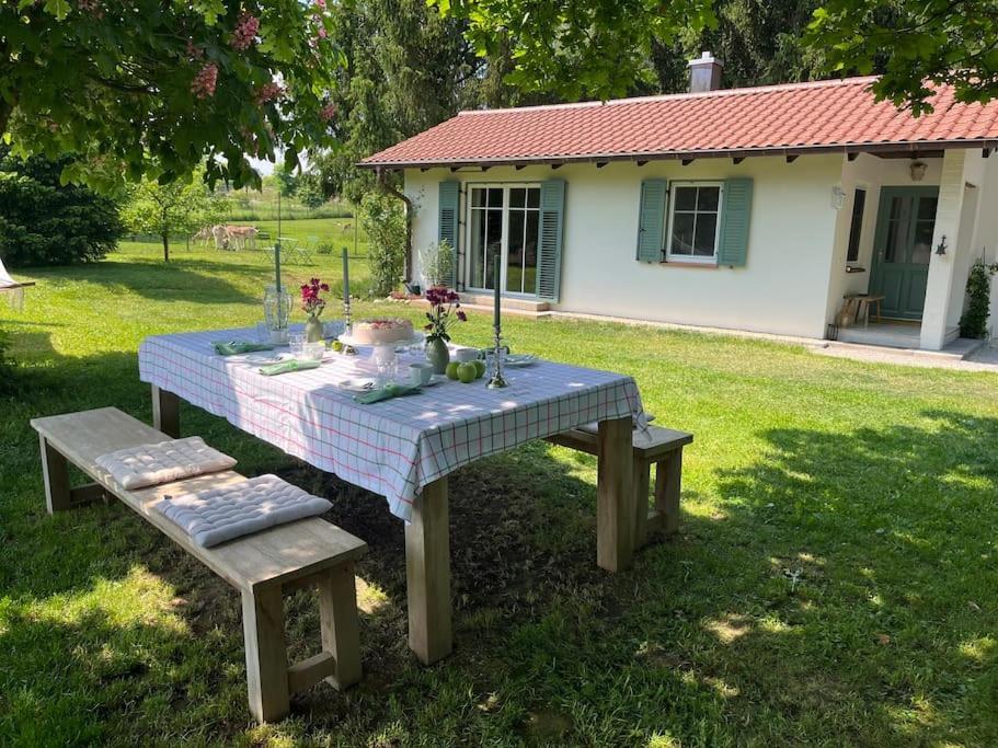 Idylisches Cottage Mit Reh Worthsee Εξωτερικό φωτογραφία